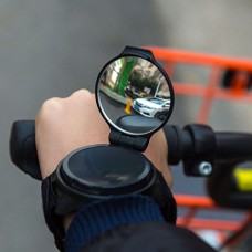 Peyan Cycling Bike Rear View Mirror  Adjustable Wrist Mirror for Cyclists Mountain Road Riding - B07FY6HYGN